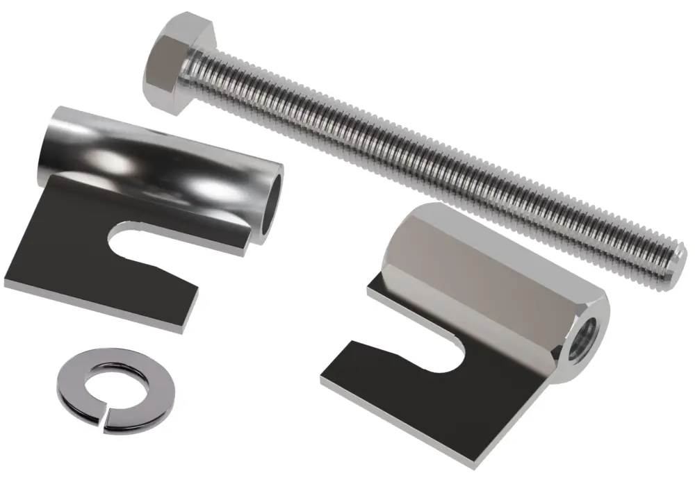 Regalwerk KARL HEAVY Gitterrost Befestigungsset - M8 x 80 mm Rabatt