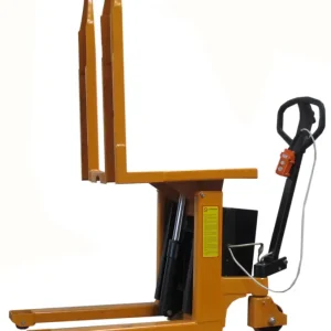 Geprüft qteck Hubwagen Behälterneiger semi-elektrisch QN800E - Gabellänge 800 mm- Arbeitshöhe 950 mm
