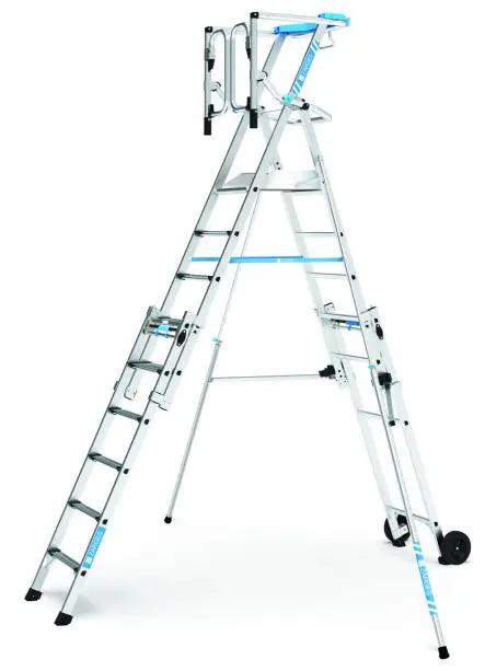 Billig ZARGES Plattformleiter ZAP Masterflex Plus S - 9 Stufen