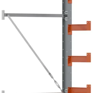 Ausverkauf Regalwerk KARL BASIC 2600 Kragarmregal einseitig Anbaufeld 2000 x 1000 x 400 mm