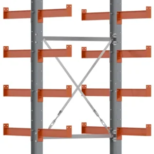 Top-Angebot Regalwerk KARL BASIC 2150 Kragarmregal doppelseitig Grundfeld 2000 x 1000 x 1000 mm