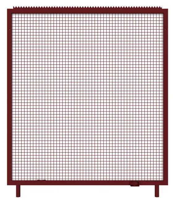 Kracherpreis Schake Hochsicherheitszaun Typ Captus Stahl - 2,20 x 2,40 m
