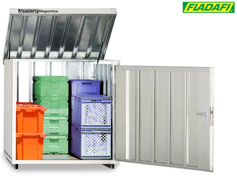 Meistverkauft FLADAFI Magazinbox 1420 x 1490 x 1470 mm - mit Boden