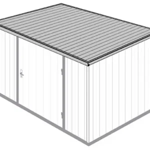 Ausverkauf FLADAFI Dachkontrastlackierung für Materialcontainer MC 1100 - RAL 6010