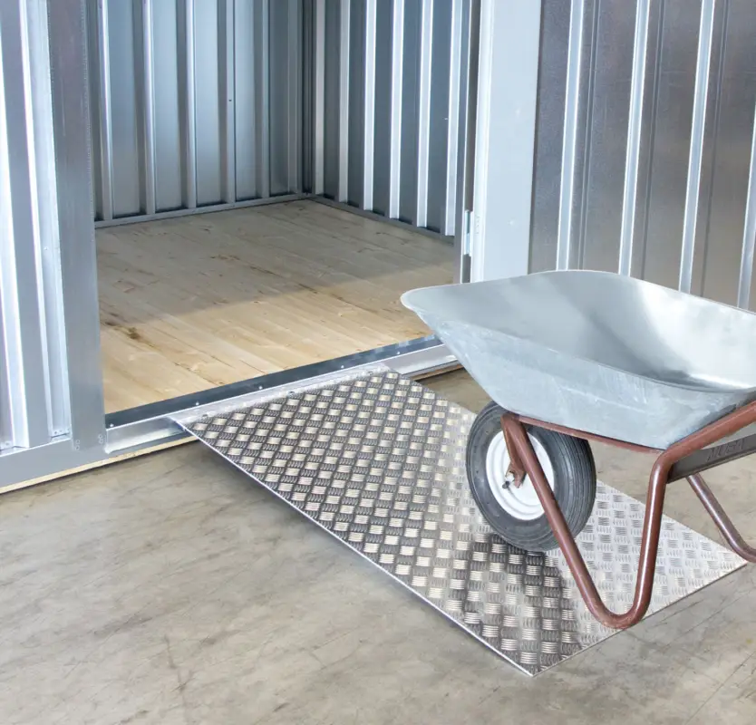 FLADAFI Alu-Auffahrrampe für Container 1500 x 1200 mm Mega-Angebot