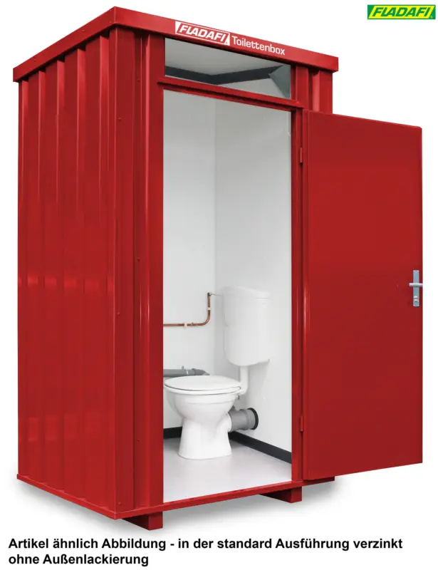 FLADAFI Toilettenbox 1400 x 1250 x 2425 - ohne Frischwassertank Aktuell