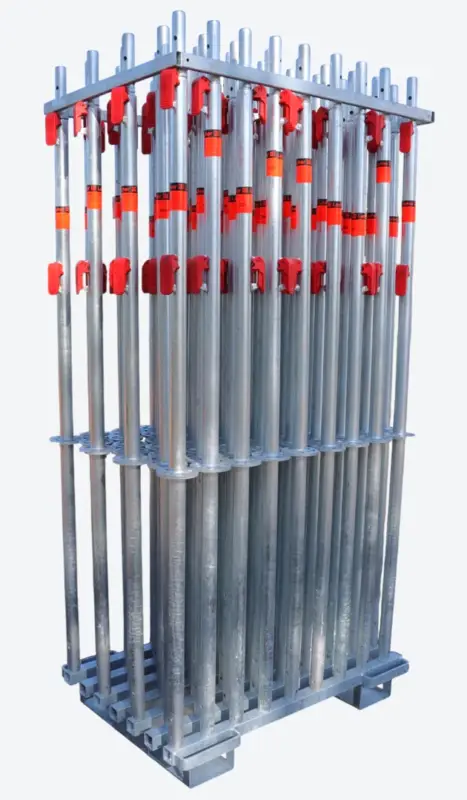 hawego Lagerpalette Modulgerüststiele Jack 117 Set Saisonangebot
