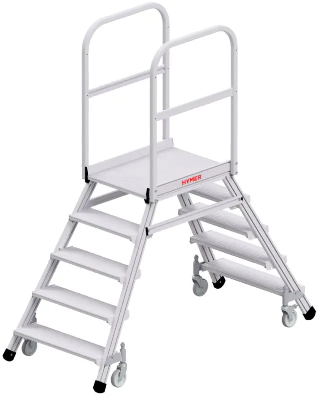 Online Kaufen Hymer Podesttreppe fahrbar - 2x5 Stufen