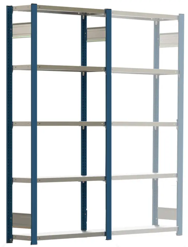 Regalwerk BERT Lagerregal 250 5 Grundfeld 2000 x 875 x 300 mm - RAL 5010 Günstig