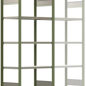Versand Am Gleichen Tag Regalwerk BERT Schwerlastregal 350 6 Grundfeld 2500 x 875 x 500 mm - RAL 6011