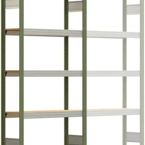 Beliebt Regalwerk BERT Großfachregal 250 5 Grundfeld 2000 x 1005 x 300 mm - RAL 6011