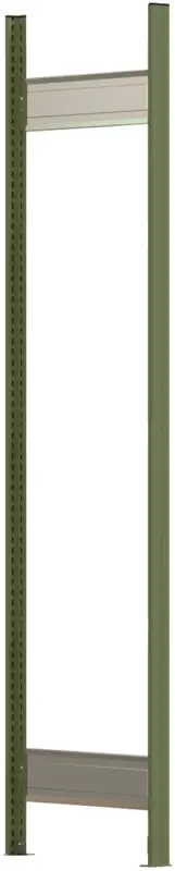 Regalwerk BERT Lagerregal Regal-Rahmen 2500 x 500 mm - RAL 5010 Sonderangebot