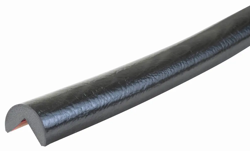 Garantierte Lieferung Knuffi Eckschutzprofil Typ A Ø 40 mm Holz dunkel PU - 1,00 m Standard