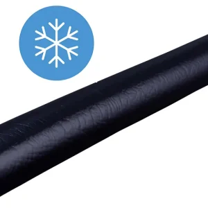 Sonderangebot Knuffi Eckschutzprofil Typ A Ø 40 mm schwarz PU - 1,00 m Frost
