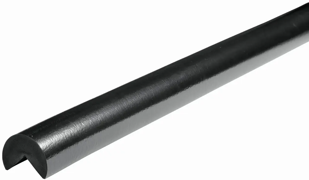 Sofort Bestellen Knuffi Eckschutzprofil Typ A+ Ø 60 mm silber PU - 1,00 m Standard