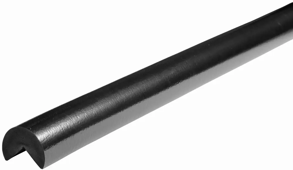 Knuffi Eckschutzprofil Typ A+ Ø 60 mm anthrazit PU - 1,00 m Standard Top-Preis