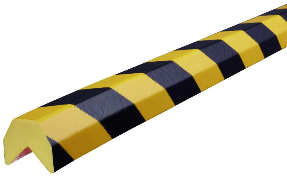 Knuffi Eckschutzprofil Typ AA 40 x 36 mm gelb schwarz PU - 50,00 m Standard Bestseller