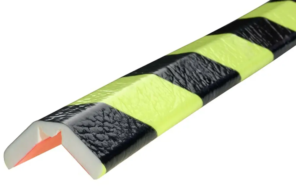 Bestseller Knuffi Eckschutzprofil Typ W 14 x 26 mm neon schwarz PU - 1,00 m Standard