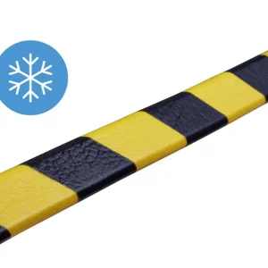 Direktkauf Knuffi Eckschutzprofil Typ E 26 x 26 mm gelb schwarz PU - 1,00 m Frost