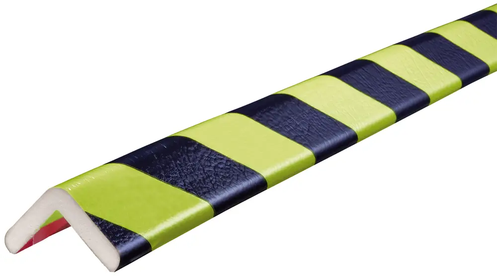 Knuffi Eckschutzprofil Typ H 45 x 45 mm neon schwarz PU - 1,00 m Standard Preiswert