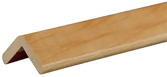 Knuffi Eckschutzprofil Typ H 45 x 45 mm Holz natur PU - 1,00 m Standard Begrenztes Angebot