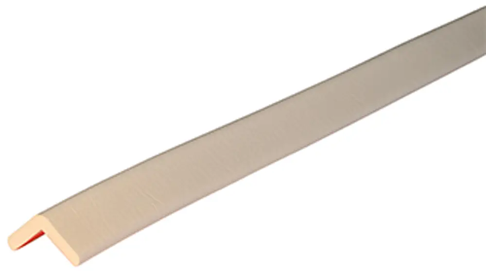 Knuffi Eckschutzprofil Typ H 45 x 45 mm weiß PU - 1,00 m Standard Rabatt