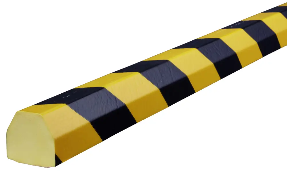 Solange Der Vorrat Reicht Knuffi Wandschutz Profil Typ CC 40 x 36 mm gelb schwarz PU - 1,00 m Standard