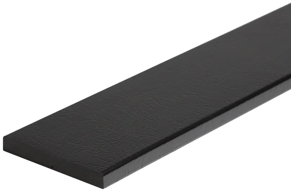 Knuffi Wandschutz Profil Typ Giant 150 x 20 mm schwarz PU - 1,00 m Standard Schneller Versand