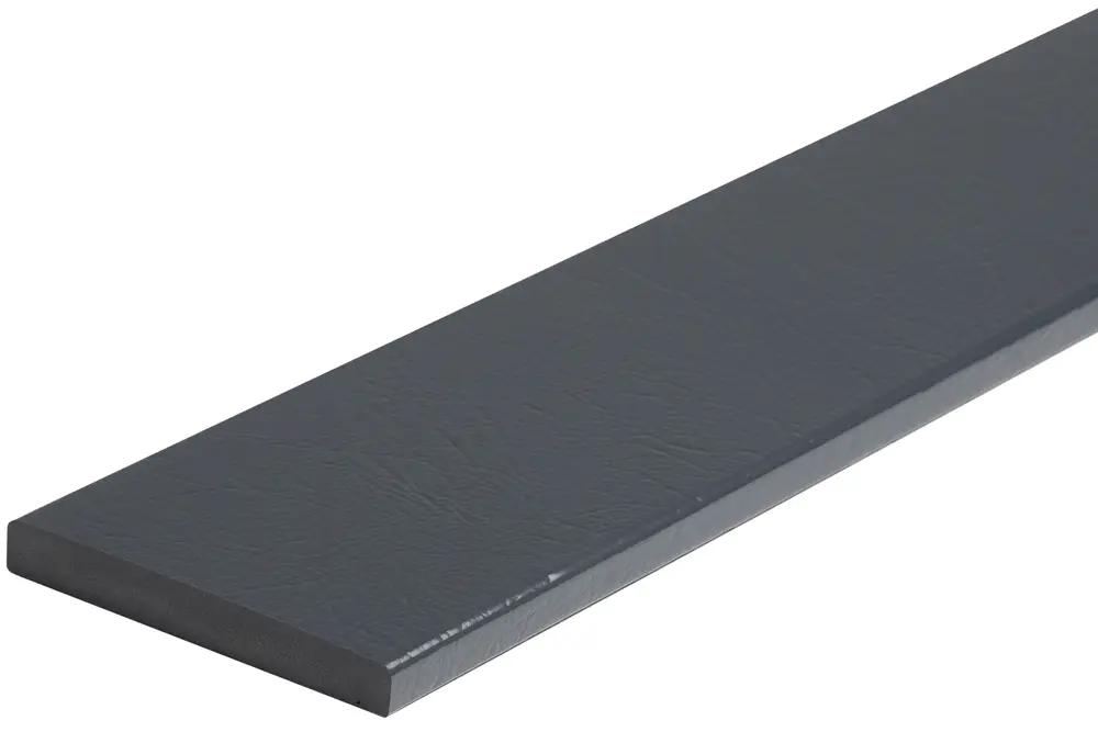 Heißes Angebot Knuffi Wandschutz Profil Typ MiniGiant 100 x 10 mm anthrazit PU - 1,00 m Standard