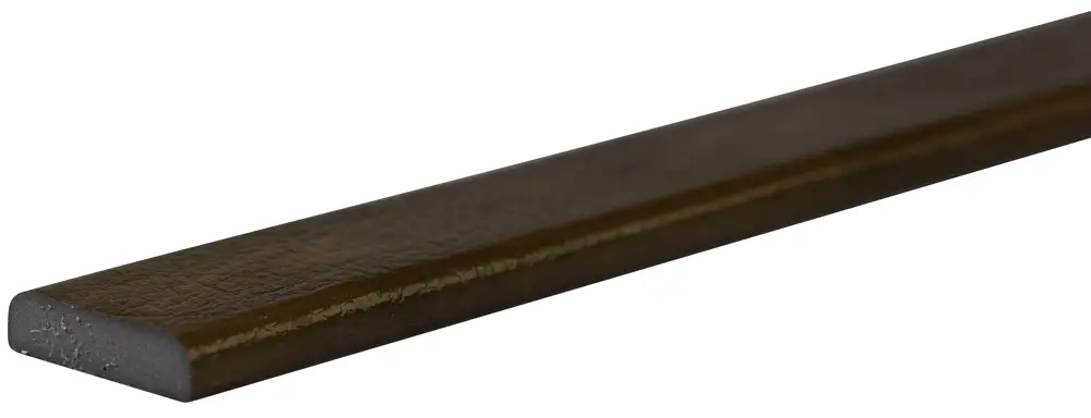 Knuffi Wandschutz Profil Typ F 40 x 11 mm Holz khaki PU - 1,00 m Standard Letzte Chance