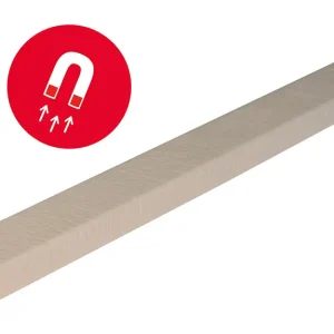 Solange Der Vorrat Reicht Knuffi Wandschutz Profil Typ D 50 x 20 mm weiß PU - 1,00 m Magnetic