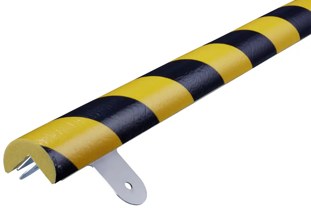 Mega-Angebot Knuffi Schutzprofil Kit Typ A Ø 40 mm gelb schwarz PU - 1,00 m