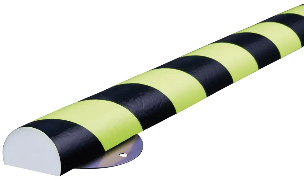 Sofort Bestellen Knuffi Schutzprofil Kit Typ C+ 70 x 35 mm neon schwarz PU - 0,50 m