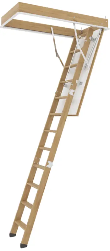 Roto Bodentreppe Holz StartStep Raumhöhe 220 - 285 cm Rohbaumaß 140 x 70 cm Billig
