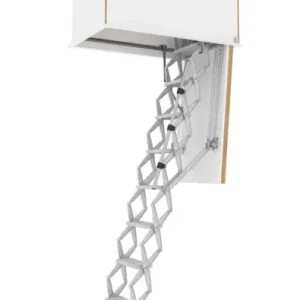 Bestseller Roto Dachlukentreppe Scherentreppe Aluminium Exklusiv Raumhöhe 220 - 309 cm Rohbaumaß 120 x 60 cm
