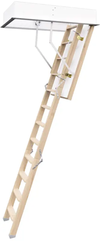 Roto Brandschutz Bodentreppe Holz profiLine EI2 30+ Raumhöhe 234 - 276 cm Rohbaumaß 140 x 70 cm Markenware