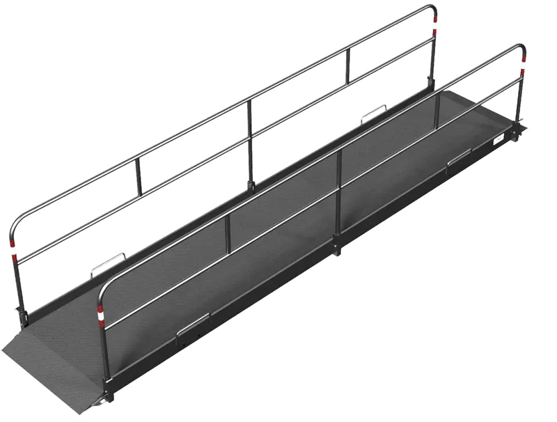 Neuheit Schake Grabenbrücke TG Alu 5,50 x 1,00 m