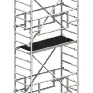 Sonderaktion Rollgerüst Layher Uni Leicht P2 SAFETY Plus hawego 1423205 - Arbeitshöhe 7,31 m