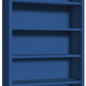 Top-Angebot Pavoy Regalschrank 1950 x 1000 x 400 mm - 4 Fachböden pulverbeschichtet - RAL 5010