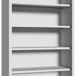 Heißes Angebot Pavoy Regalschrank 1950 x 1000 x 500 mm - 4 Fachböden pulverbeschichtet - RAL 7035