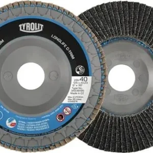 TYROLIT Fächerscheibe LONGLIFE C-TRIM Ø 125 mm Körnung 60 flach - 34239196 Direkt Vom Hersteller