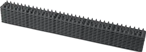 WINDHAGER Tierabwehr-Barriere 10 Paneele 49 cm lang 4,5 cm breit Kunststoff - 7449 Letzte Chance