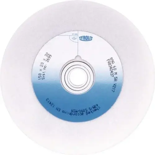 TYROLIT Schleifbockscheibe Ø 125 x B 20 x 32 mm Körnung 60 Aluminiumoxid - 2536 Ausverkauf