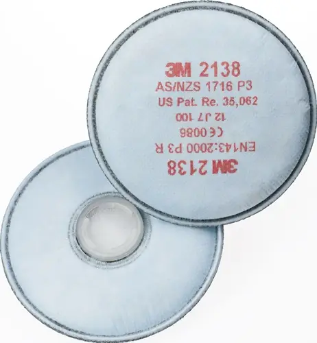 3M Rundpartikelfilter 2138 EN 1473 2000 P3R - 7000029735 Top-Preis