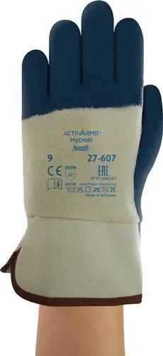 ANSELL Handschuhe ActivArmr Hycron 27-607 Gr.10 weiß / blau EN 388 PSA II - 27-607-10 Neuheit