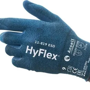 ANSELL Handschuhe HyFlex 11-819 ESD Gr.7 blau EN 388 EN 16350 PSA II- 11-819-ESD-7 Wochenendangebot