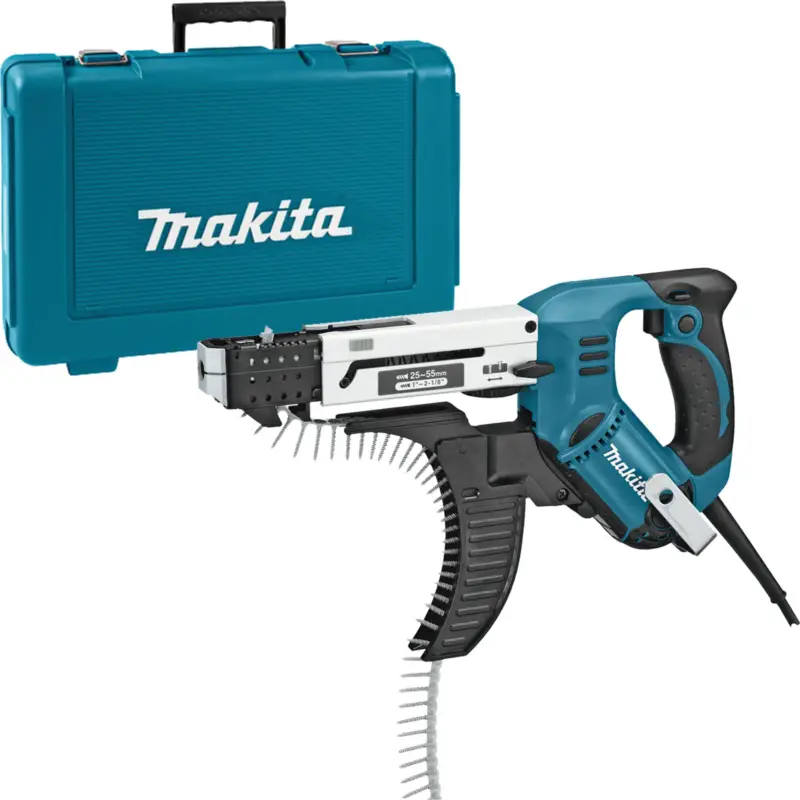 Markenprodukt Makita 6842 Magazinschrauber 25-55 mm 470 W im Koffer