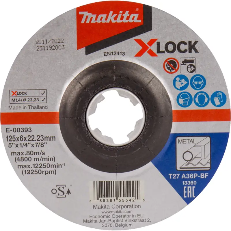 Makita Schruppscheibe 125 x 6 mm A36P-BF - E-00393 Günstig