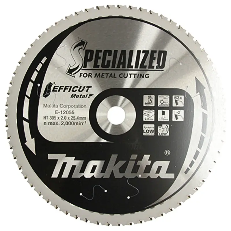 Makita EFFICUT Sägeblatt Metall 305 x 25,4 x 63Z - E-12055 Jetzt Bestellen