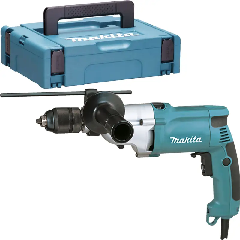 Makita HP2051FJ Schlagbohrmaschine 720 W mit LED im MAKPAC Beliebt